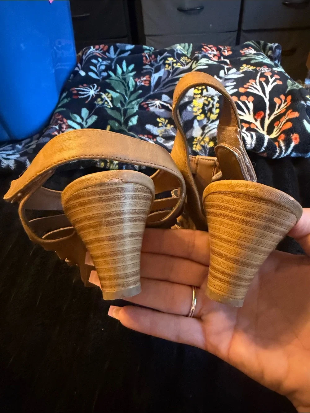 Cityclassified Tan Strappy Espadrille Slingbacks